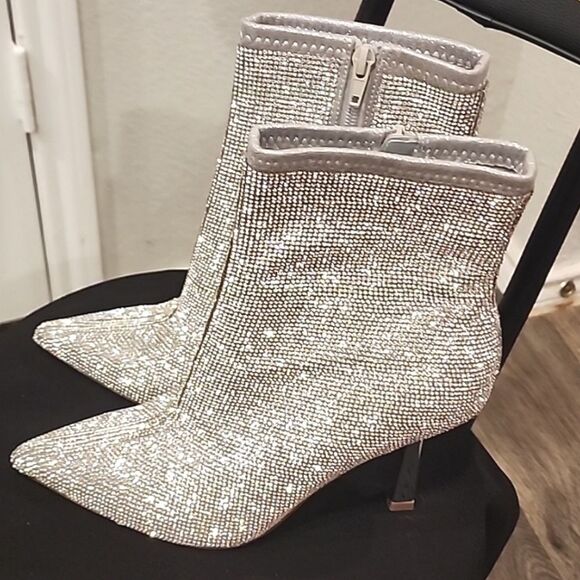 Steve Madden Elysia-R Rhinestone Bootie - Picture 11 of 15